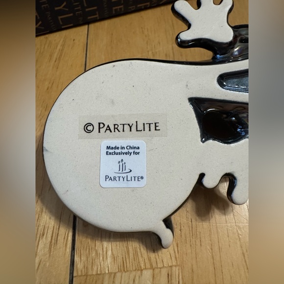 Partylite, Rainbow Noir Gecko Tealight Holder. - Picture 10 of 11